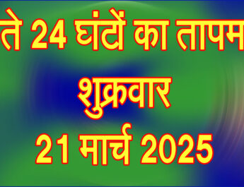 शुक्रवार 21 मार्च 2025