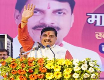 प्रदेश में हो रहा है तेजी से विकास : मुख्यमंत्री
