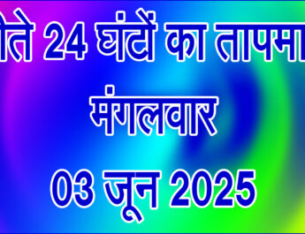 मंगलवार 03 जून 2025