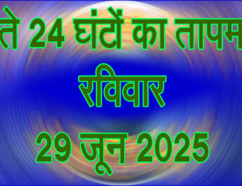 रविवार 29 जून 2025