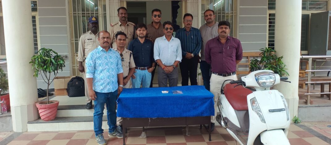 सिवनी पुलिस ने ₹40,000 की MD पाउडर के साथ तस्कर को किया गिरफ्तार