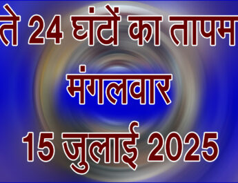 मंगलवार 15 जुलाई 2025