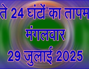 मंगलवार 29 जुलाई 2025